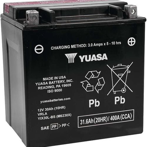 Yuasa AGM Maintenance Free Battery - YUAM629B4