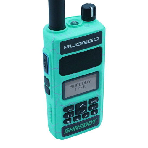 Rugged Radios SHREDDY R1 Business Band Handheld Radio - Digital and Analog R1-SHREDDY