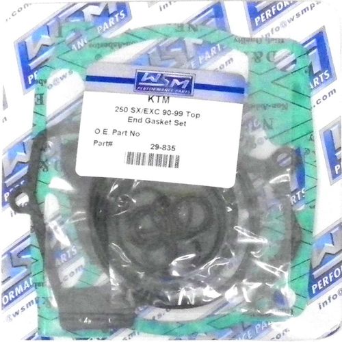 WSM Top End Gasket Kit For KTM 250 EGS / EXC / SX 90-98 29-835