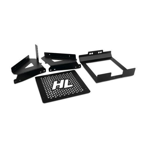 High Lifter Heavy Duty Black Radiator Guard Relocation Kit For Honda Models RK-FR-H520-HL