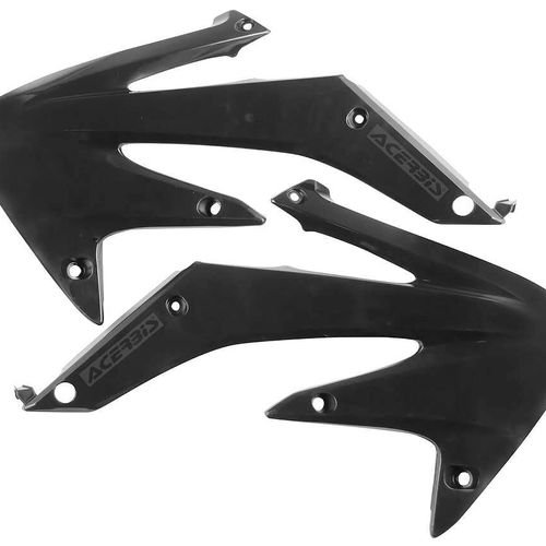 Acerbis Black Radiator Shrouds for Honda - 2043640001