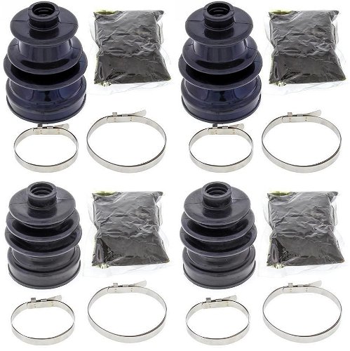Complete Rear Inner & Outer CV Boot Repair Kit for Suzuki LT-A500X 2009-2010