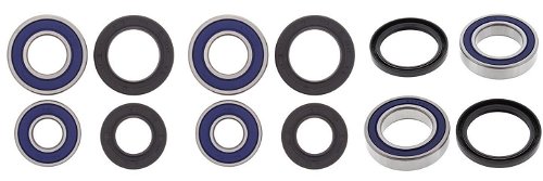 Complete Bearing Kit for Front and Rear Wheels fit Kymco MXU250 04-05