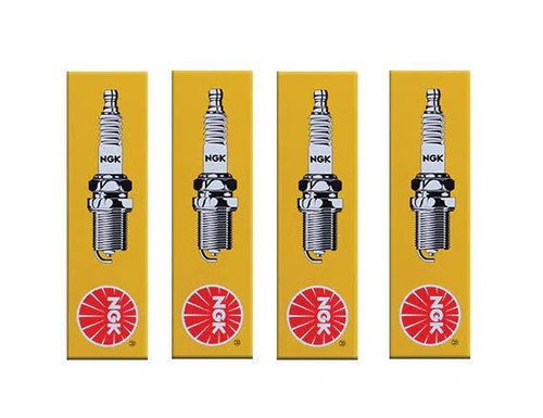 Set 4 NGK Standard Spark Plugs for Yamaha PW80 2006-1983 Engine 80cc