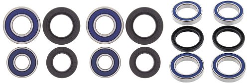 Complete Bearing Kit for Front and Rear Wheels fit Yamaha YFZ450 04-05