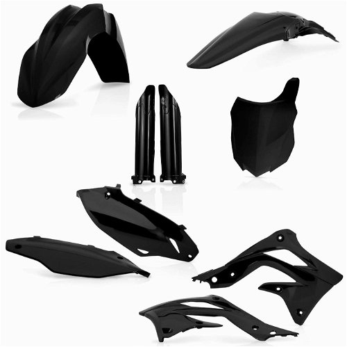 Acerbis Black Full Plastic Kit for Kawasaki - 2314200001