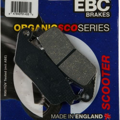 EBC 1 Pair Premium SFA Organic OE Replacement Brake Pads MPN SFA196