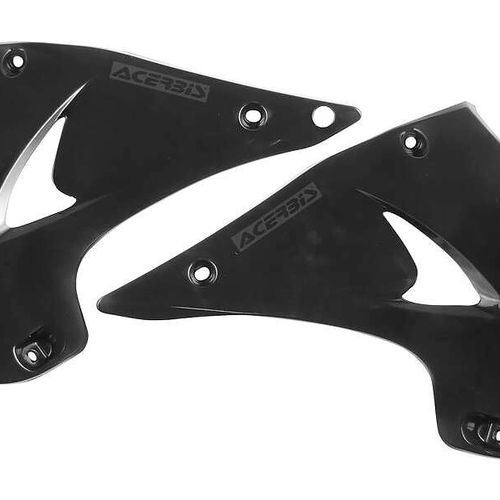 Acerbis Black Radiator Shrouds for Kawasaki - 2043690001