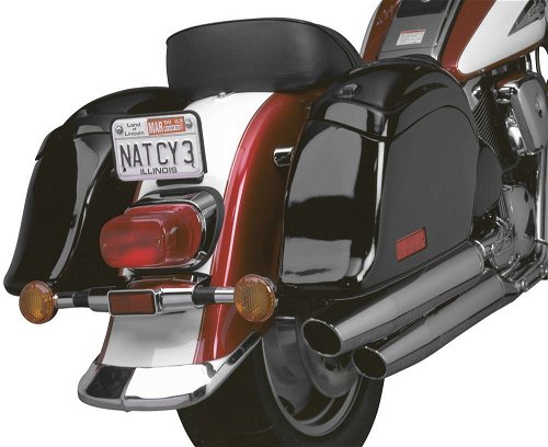 National Cycle Cast Rear Fender Tip Chrome N738