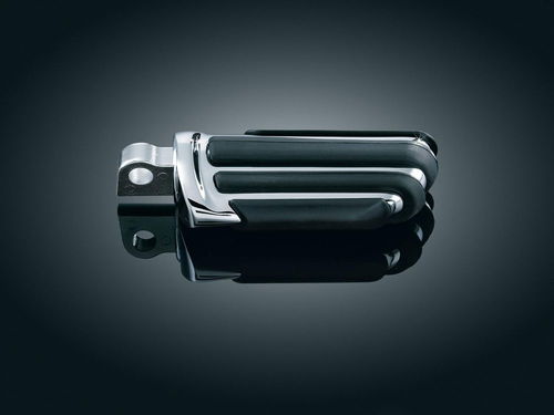 Kuryakyn Male Mount ISO-Pegs Pilot Footpegs with Adaptor Chrome