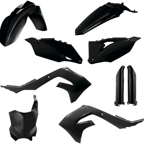 Acerbis Black Full Plastic Kit for Kawasaki - 2736290001