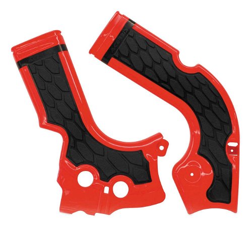 Acerbis Red/Black X-Grip Frame Guard - 2374241018