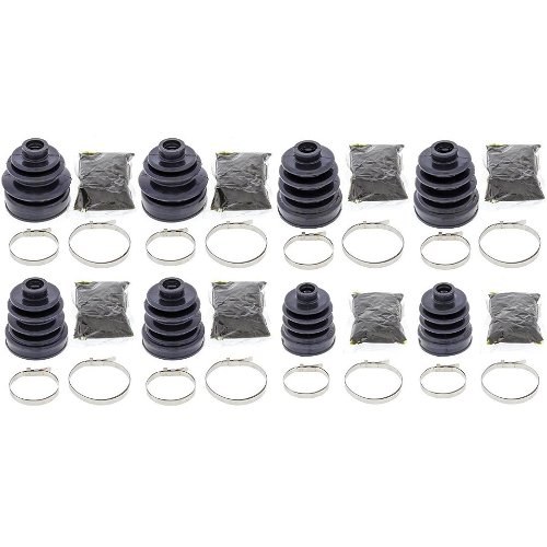 Complete Front & Rear Inner & Outer CV Boot Repair Kit TRX650 Rincon 03-04
