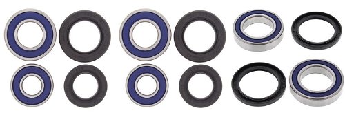 Bearing Kit for Front and Rear Wheels fit Suzuki LT-250S 89-90