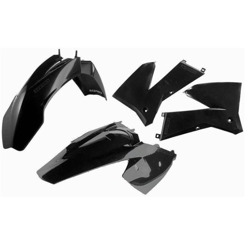 Acerbis Black Standard Plastic Kit for KTM - 2071130001