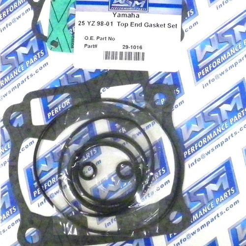 WSM Top End Gasket Kit For Yamaha 125 YZ 98-01 29-1016