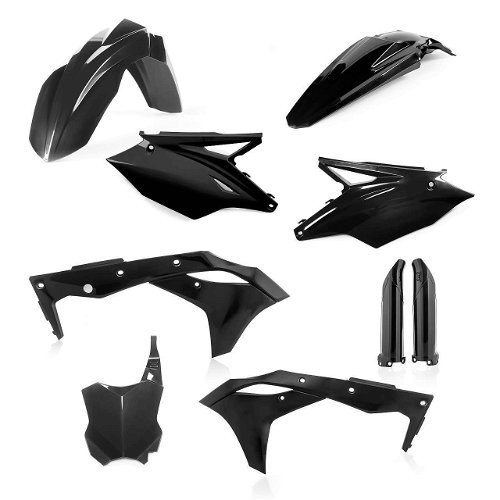 Acerbis Black Full Plastic Kit for Kawasaki - 2685820001