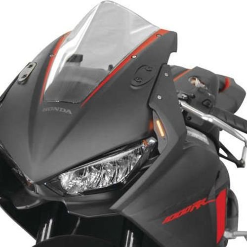 New Rage Cycles LED Replacement Turn Signals Front Black - CBR1000-FB
