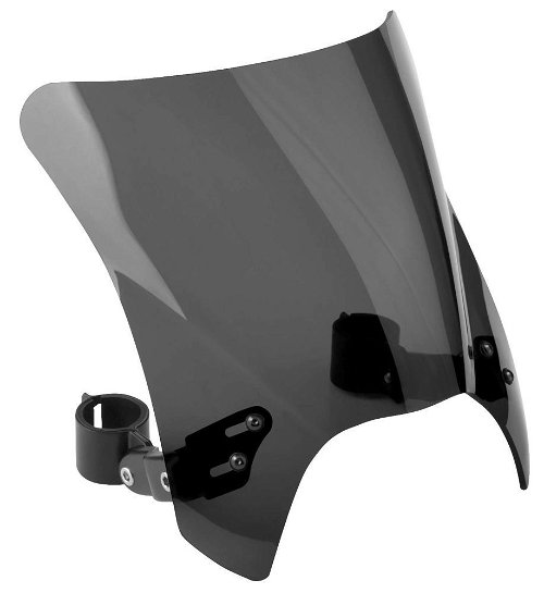 National Cycle Mohawk Windshield Short Straight Arms Black N2831-002