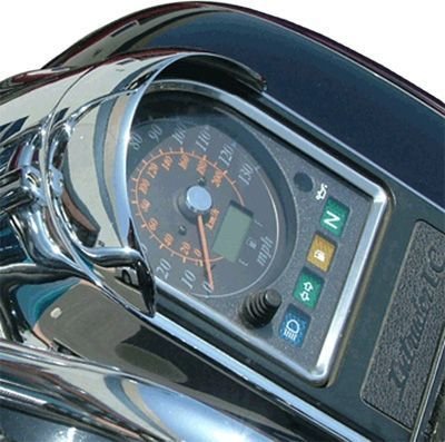 National Cycle Speedometer Cowl Chrome N7820