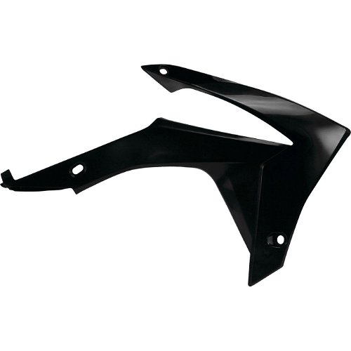 Acerbis Black Radiator Shrouds for Honda - 2314370001