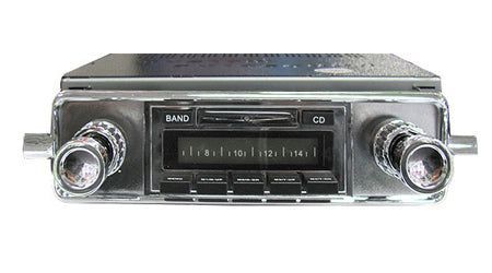 Custom Autosound 1958-67 VW Bug Classic Car Stereo with Bluetooth CAM-VWM-630P