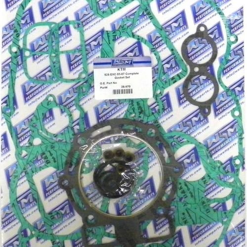 WSM Complete Gasket Kit For KTM 520 / 525 EXC / MXC / SX 00-07 25-870