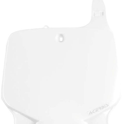 Acerbis White Front Number Plate for Kawasaki - 2042300002