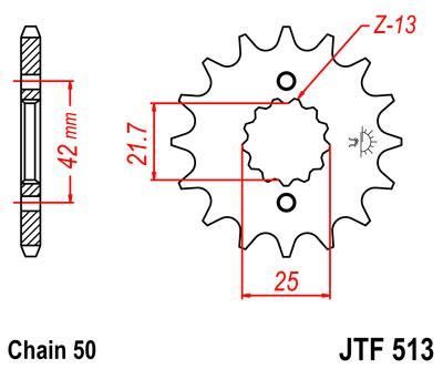 Front & Rear Sprocket Kit for SUZUKI GSX1200 Inazuma 99-00 JT Sprockets