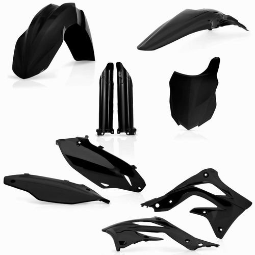 Acerbis Black Full Plastic Kit for Kawasaki - 2314200001