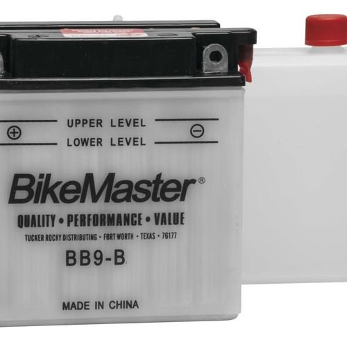 BikeMaster Performance Conventional Battery For Aprilia SR 50 2009-2014 White
