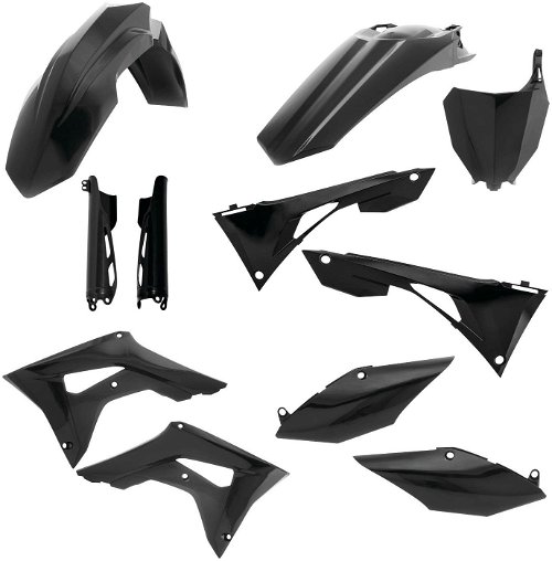 Acerbis Black Full Plastic Kit for Honda - 2736250001