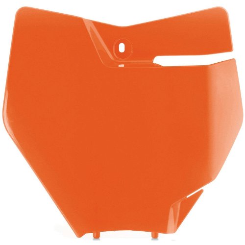 Acerbis 16 Orange Front Number Plate for KTM - 2421125226