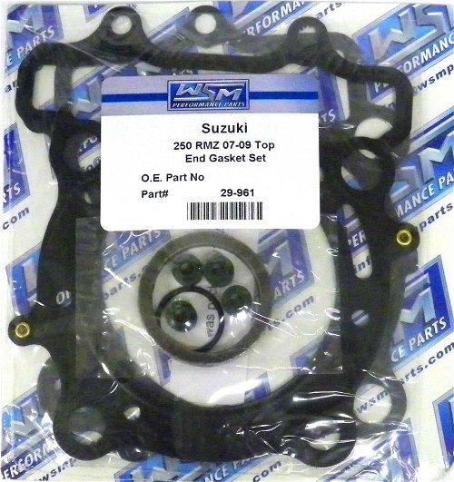 WSM Top End Gasket Kit For Suzuki 250 RMZ 07-09 29-961