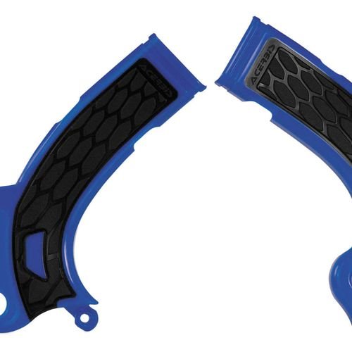 Acerbis Blue/Black X-Grip Frame Guard - 2374261034