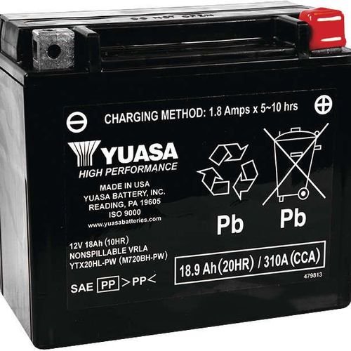 Yuasa GRT/YTZ Battery - YUAM720BH-PW