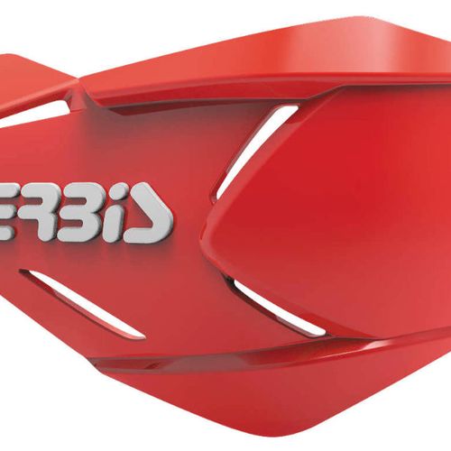 Acerbis Red/White X-Factory Handguards - 2634661005