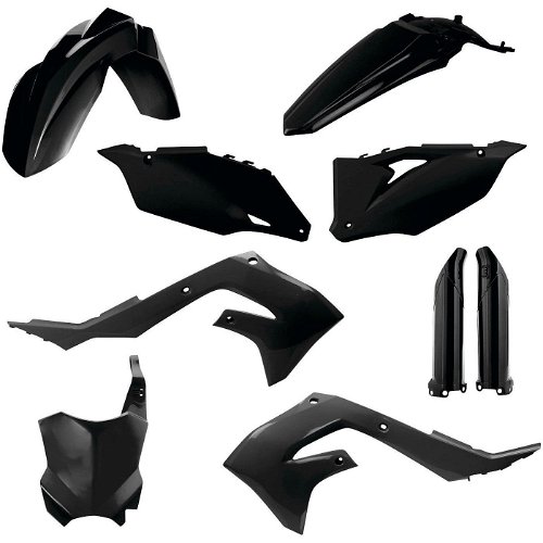 Acerbis Black Full Plastic Kit for Kawasaki - 2736290001