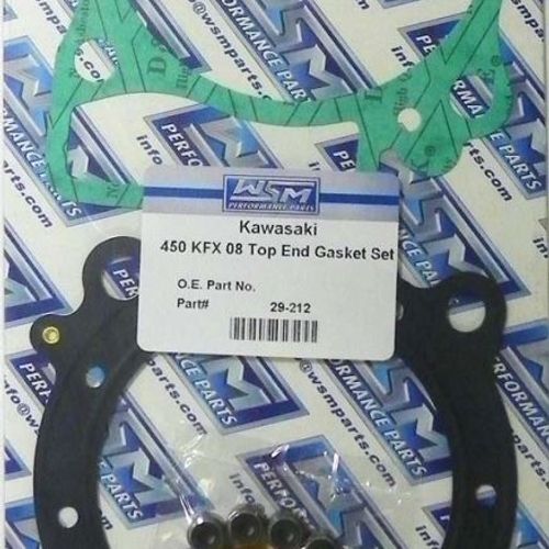 WSM Top End Gasket Kit For Kawasaki 450 KFX 08-14 29-212