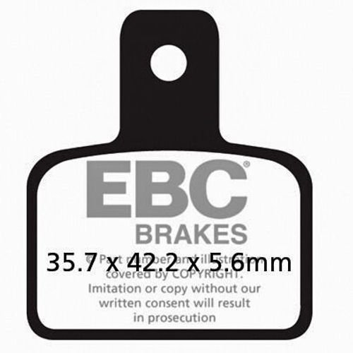 EBC 1 Pair Performance X-Series Carbon Brake Pads MPN FA495X