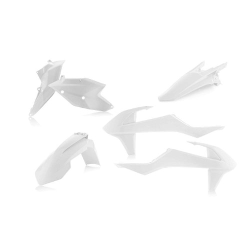 Acerbis White Standard Plastic Kit for KTM - 2634060002