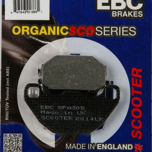 EBC 1 Pair Premium SFA Organic OE Replacement Brake Pads MPN SFA305
