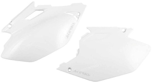 Acerbis White Side Number Plate for Yamaha - 2043490002