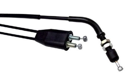 Motion Pro Black Vinyl Throttle Push - Pull Cable Set For Yamaha YZF R1 -- 2009-2014