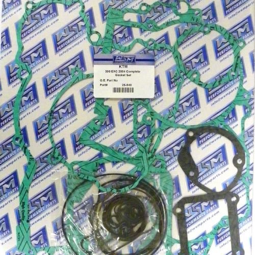 WSM Complete Gasket Kit For KTM 300 EXC / SX 2004 25-848