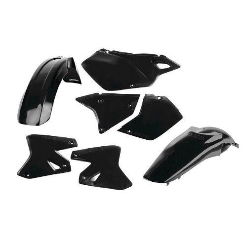 Acerbis Black Standard Plastic Kit for Kawasaki - 2041080001/15758605