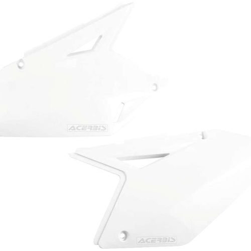 Acerbis White Side Number Plate for Suzuki - 2081930002