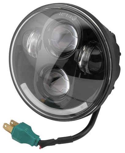 Letric Lighting LED Premium Projector Headlight Black 5.75"