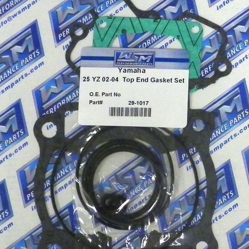 WSM Top End Gasket Kit For Yamaha 125 YZ 02-04 29-1017