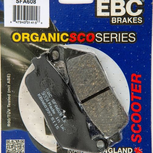 EBC 1 Pair Premium SFA Organic OE Replacement Brake Pads For Kymco Xciting 500 Ri 2005-2014